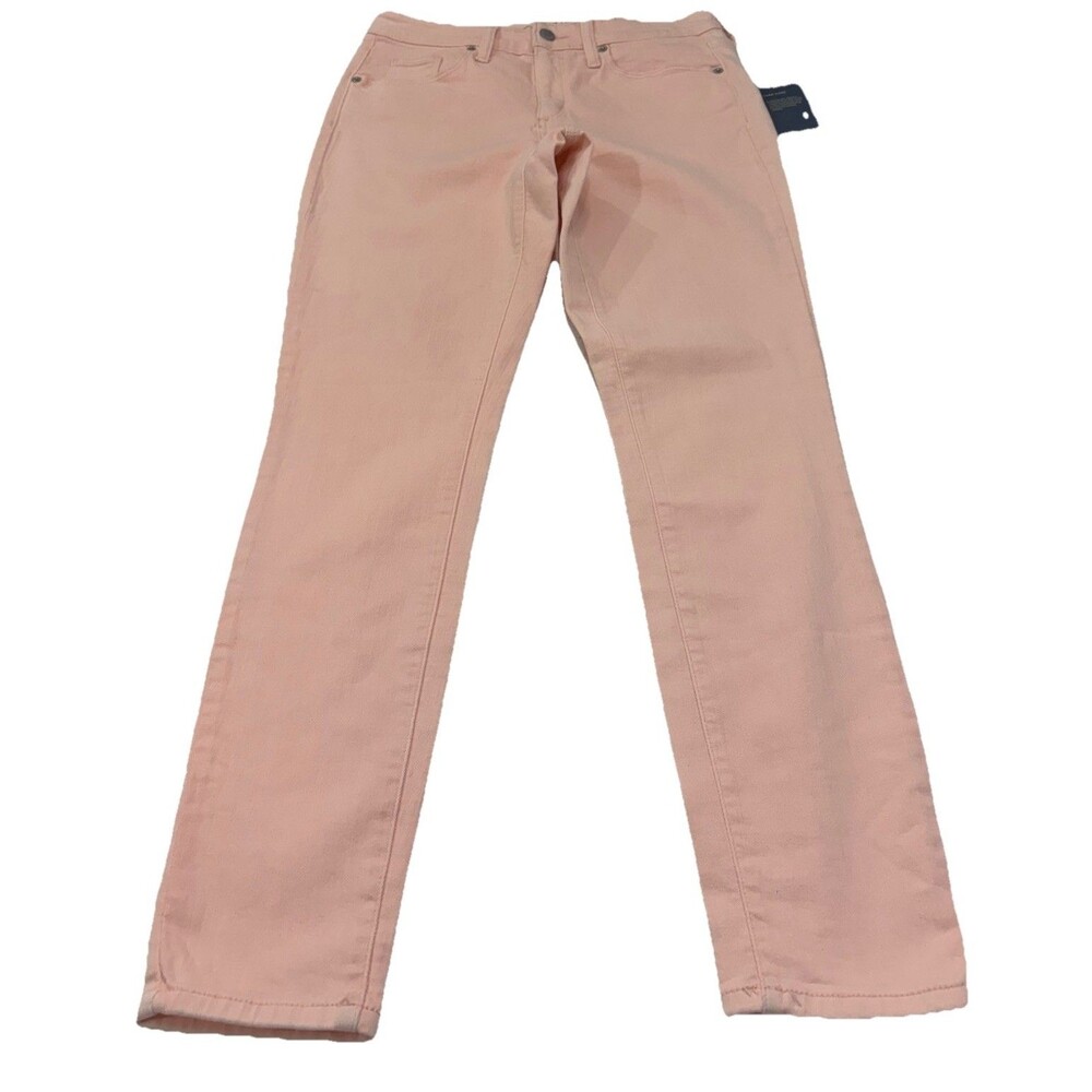 Universal Thread High Rise Skinny Jeans Peach Pink Size 4/27R NWT Stretch Target